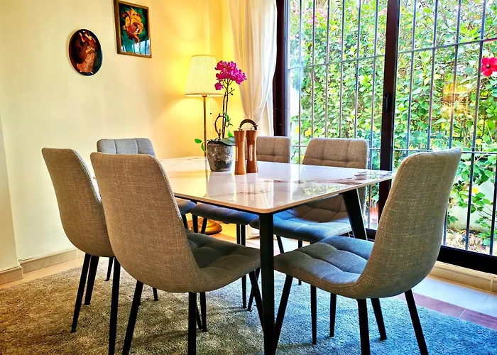 Apartament Stylish 2-bed Duplex Townhouse, Full Kitchen, Access To Three Pools, Minutes From Puerto Banus, By 