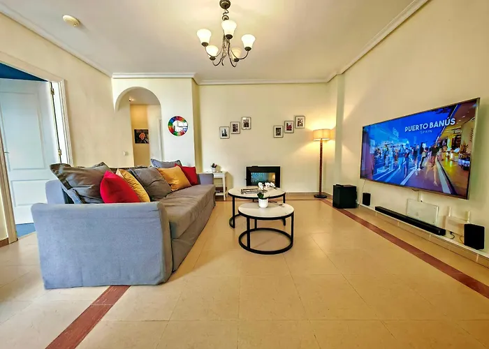 Stylish 2-bed Duplex Townhouse, Full Kitchen, Access To Three Pools, Minutes From Puerto Banus, By 